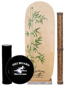ISO Board Balance Trainer - Natural Bamboo