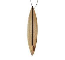 Load image into Gallery viewer, Wooden surfboard ornament